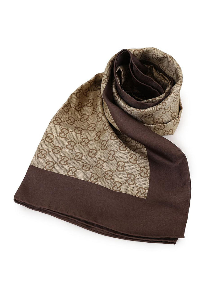GUCCI Women’s Printed Silk Twill Square Scarf