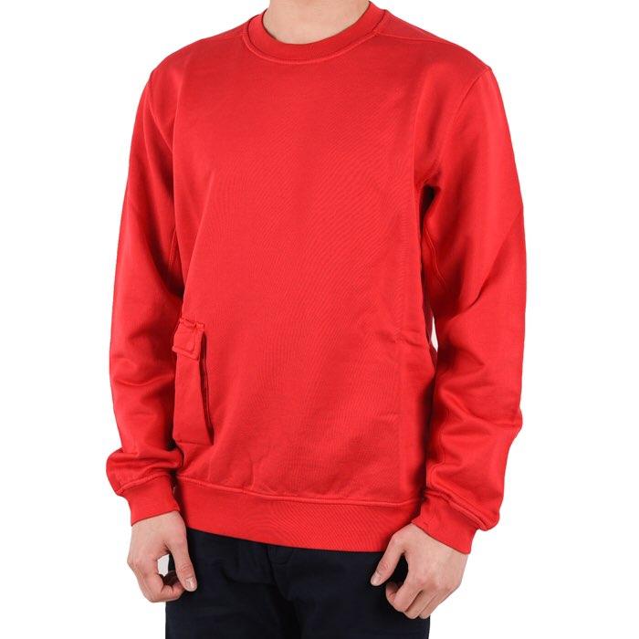 STONE ISLAND men’s red Shadow Project sweatshirt