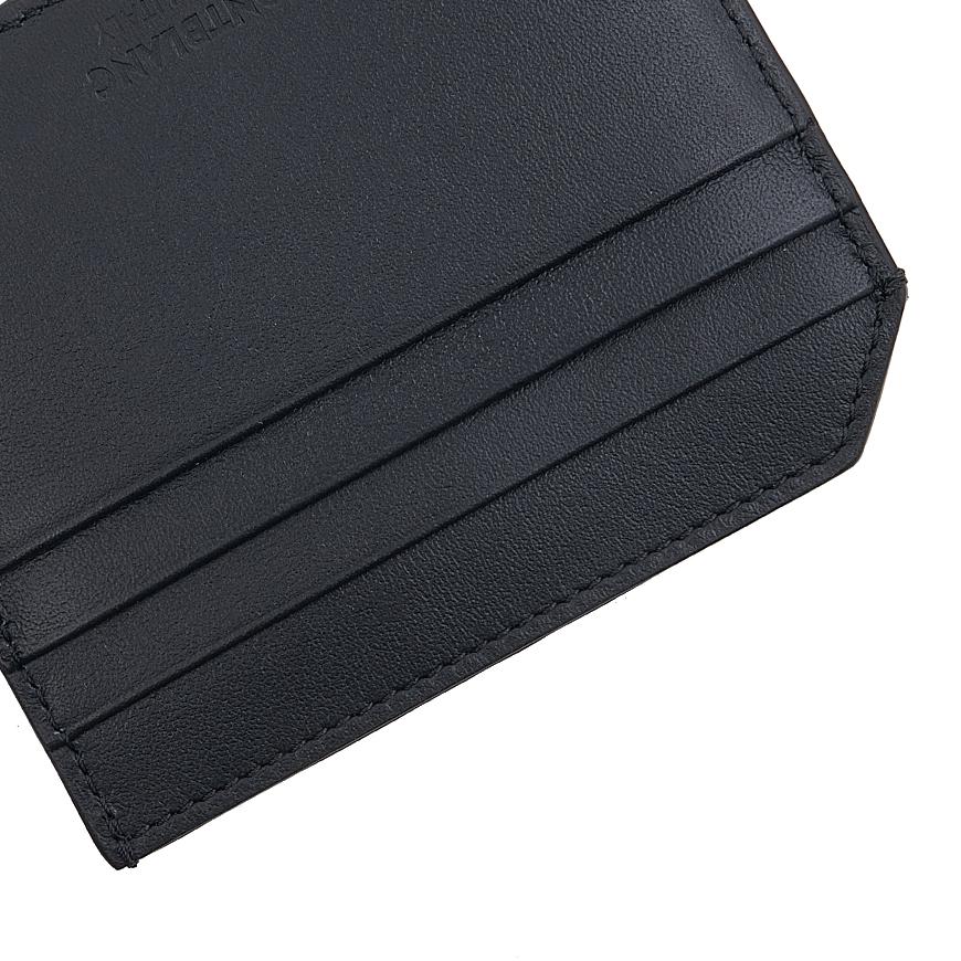Montblanc Soft Leather 6 Card Holder Wallet Black