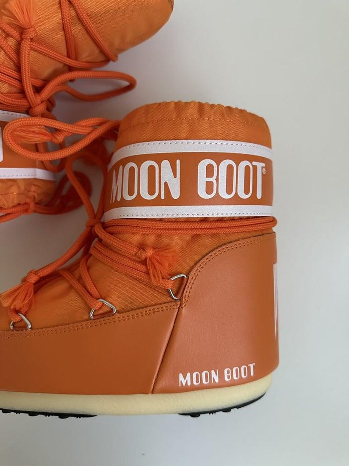 MOON BOOT Icon Low Snow Boots 14093400 014 SUNNY ORANGE WOMENS