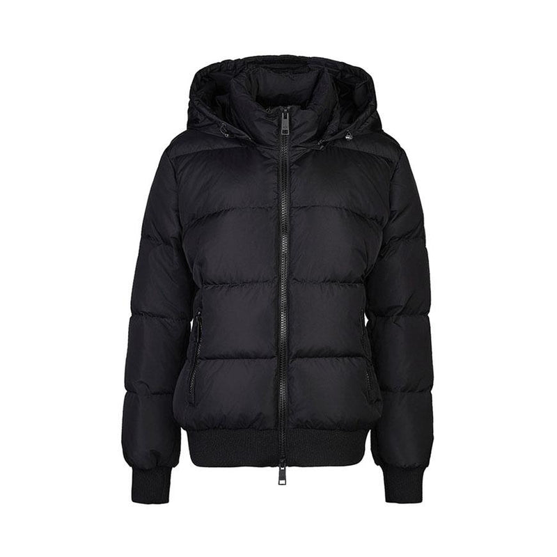 Armani Exchange Women's Quilted Hooded Down Puffer Jacket