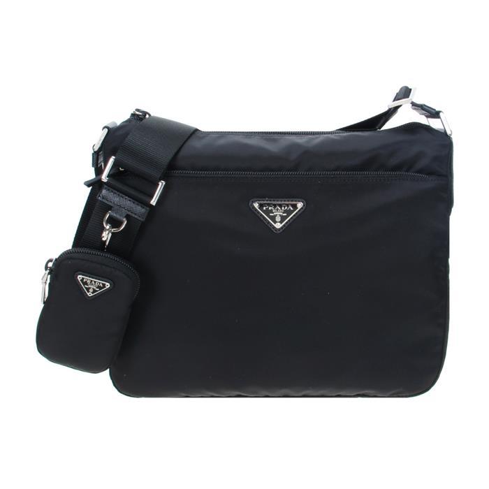 PRADA Re-Nylon Shoulder Bag Black
