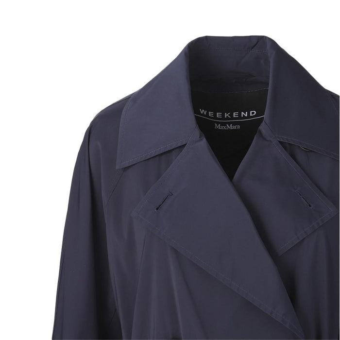 Max Mara Navy STEGOLA Trench Coat