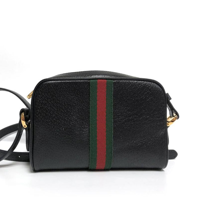 GUCCI Ophidia Mini Shoulder Bag Black 517350 DJ2DG 1060
