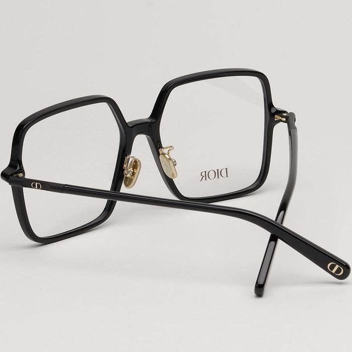 DIOR Mini CD O S7F 1100 Thin Acetate Eyeglass Frames Unisex Asian F CD50085F 005