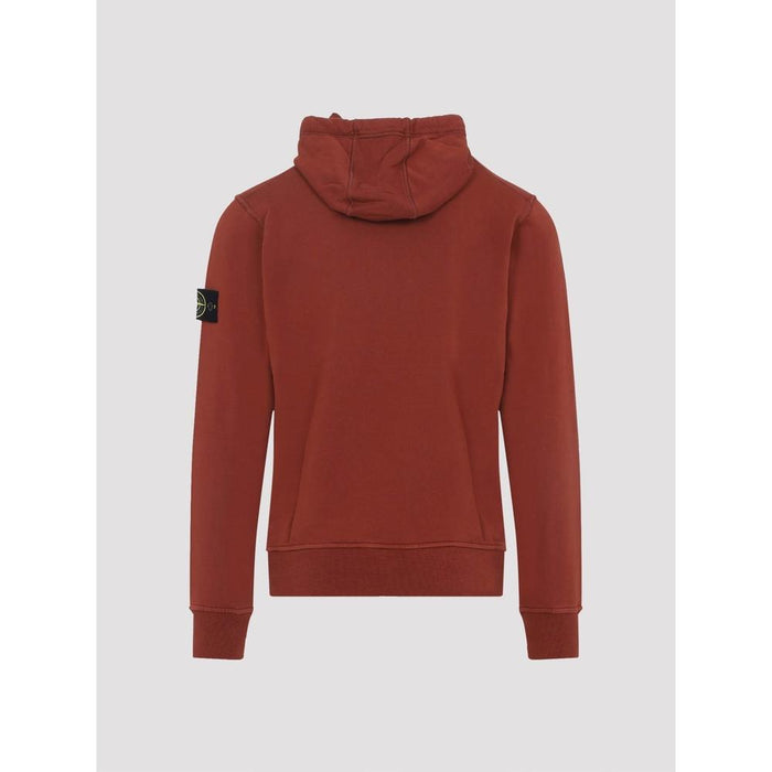 STONE ISLAND Logo Patch Men’s Hoodie Sweatshirt Navy Cotton