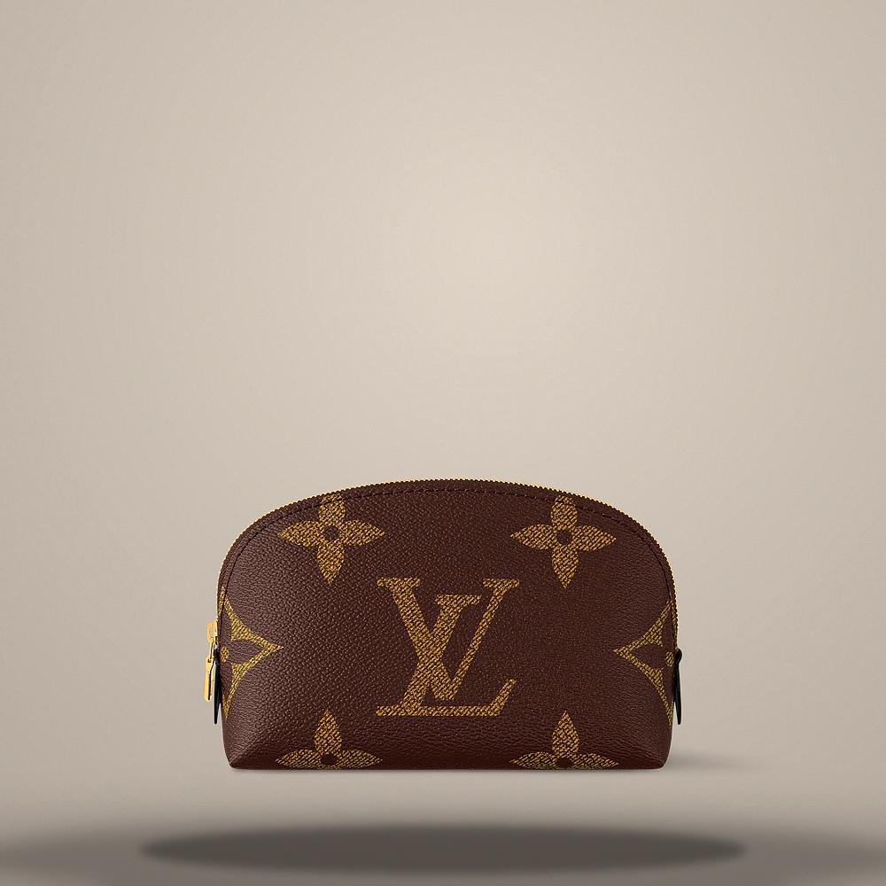 Louis Vuitton Monogram Reverse Coated Canvas Pochette Cosmetique PM Crossbody