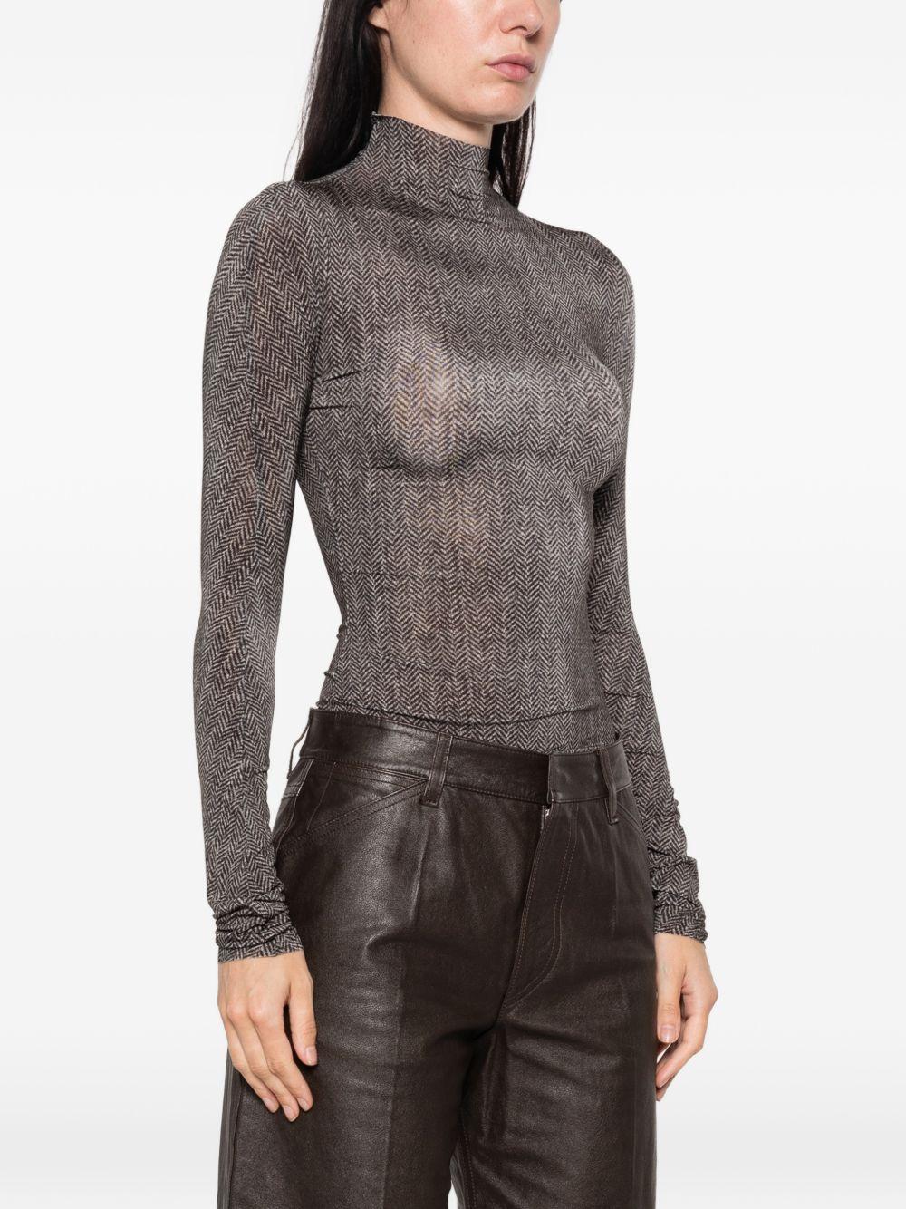 Maison Margiela Long Sleeve Cotton T-Shirt White Women’s