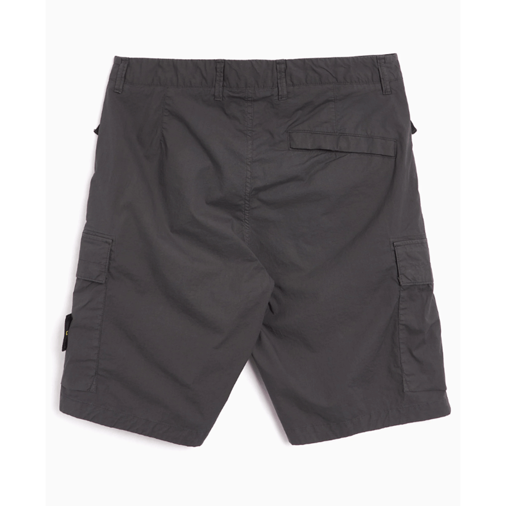 STONE ISLAND Men’s Cargo Shorts Green Cotton Ripstop