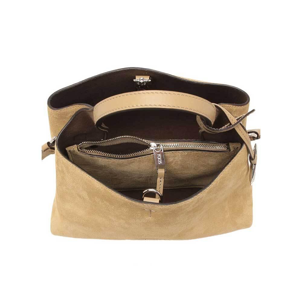 Vivienne Westwood Beige Leather Timeless Micro Tote Bag