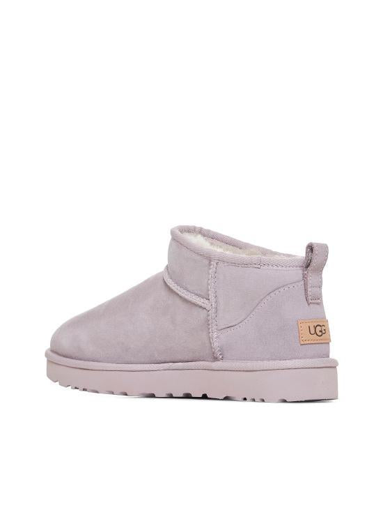 Ugg Ultra Mini Ankle Boots Women’s Suede Shearling Lined 1116109PSK DOM