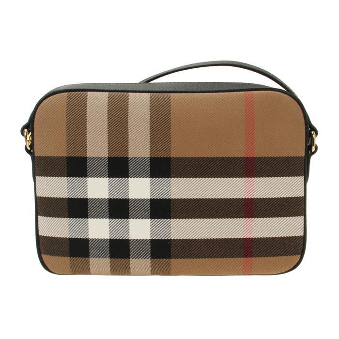 BURBERRY House Check Large Camera Bag Shoulder Bag