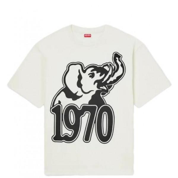 KENZO Jungle Elephant Oversized Cotton T-Shirt 5TS524 4SG 03