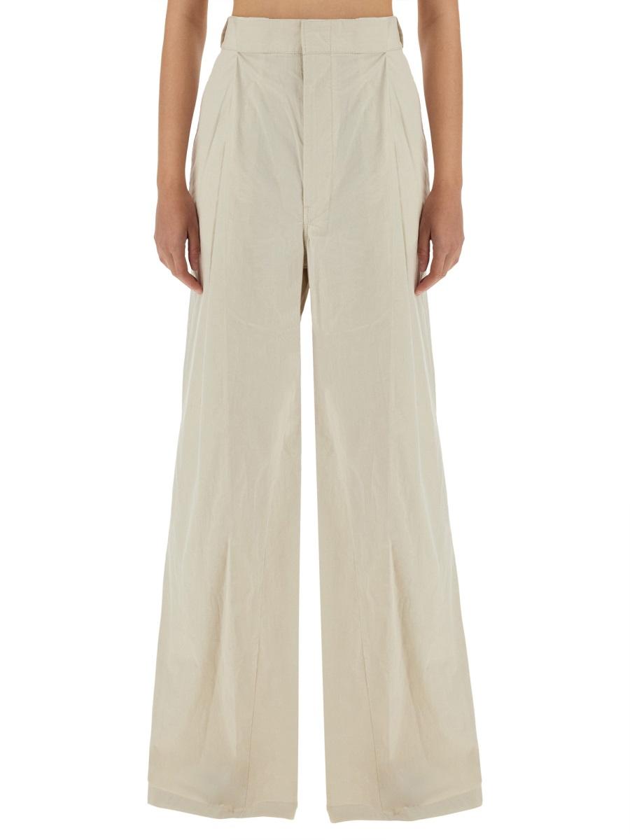 Maison Margiela Black Cropped Trousers for Women