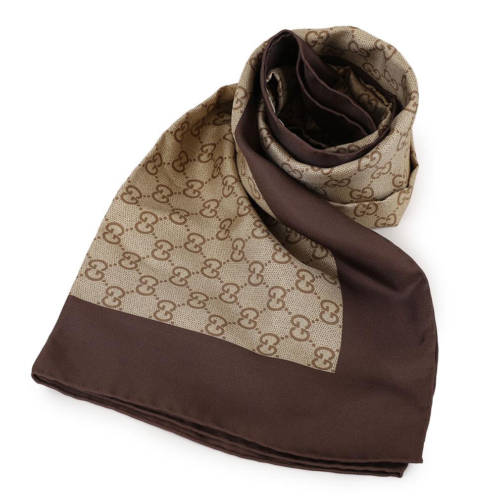 GUCCI Women’s Printed Silk Twill Square Scarf