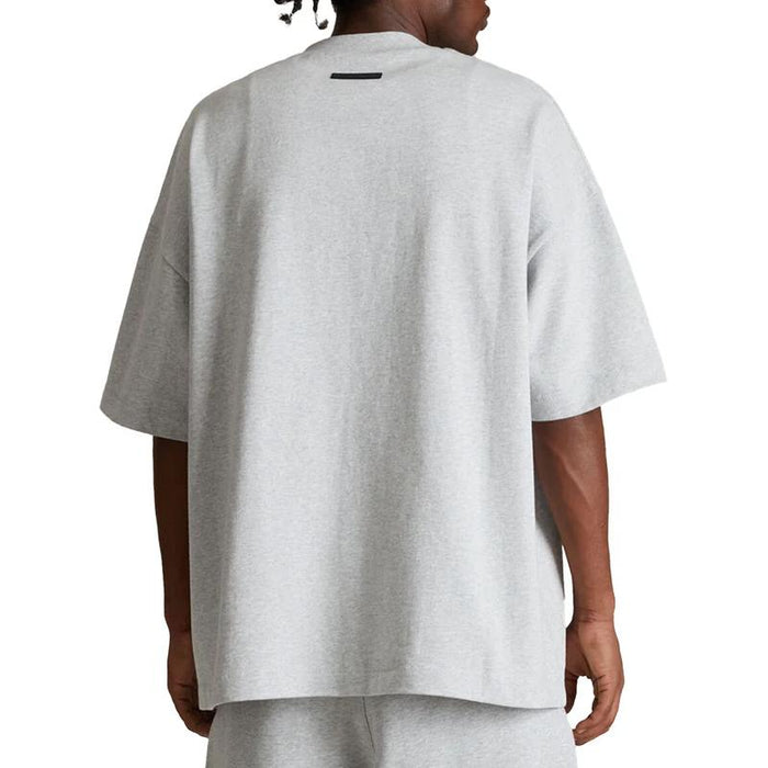 Fear of God Essentials Heavy Jersey T-Shirt Gray Yellow