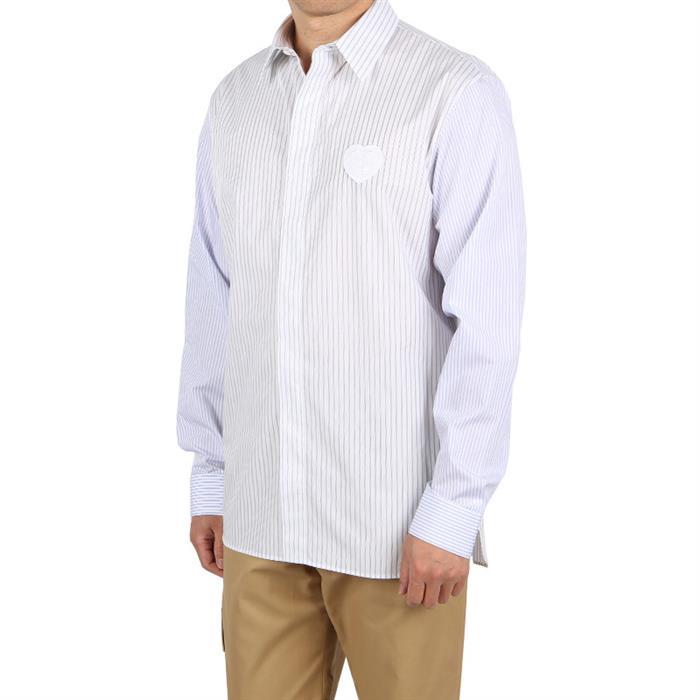 DIOR Heart Stripe Long Sleeve Shirt