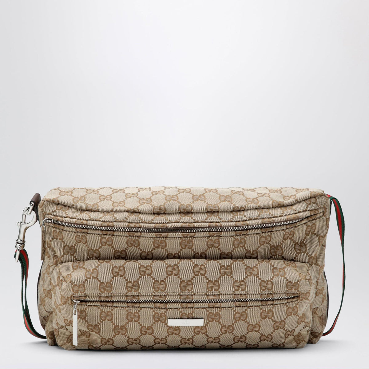 GUCCI Black Leather Crossbody Bag