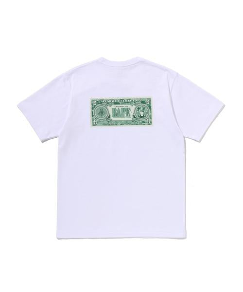 BAPE White Short Sleeve T-Shirt 001TEM301306MWHT