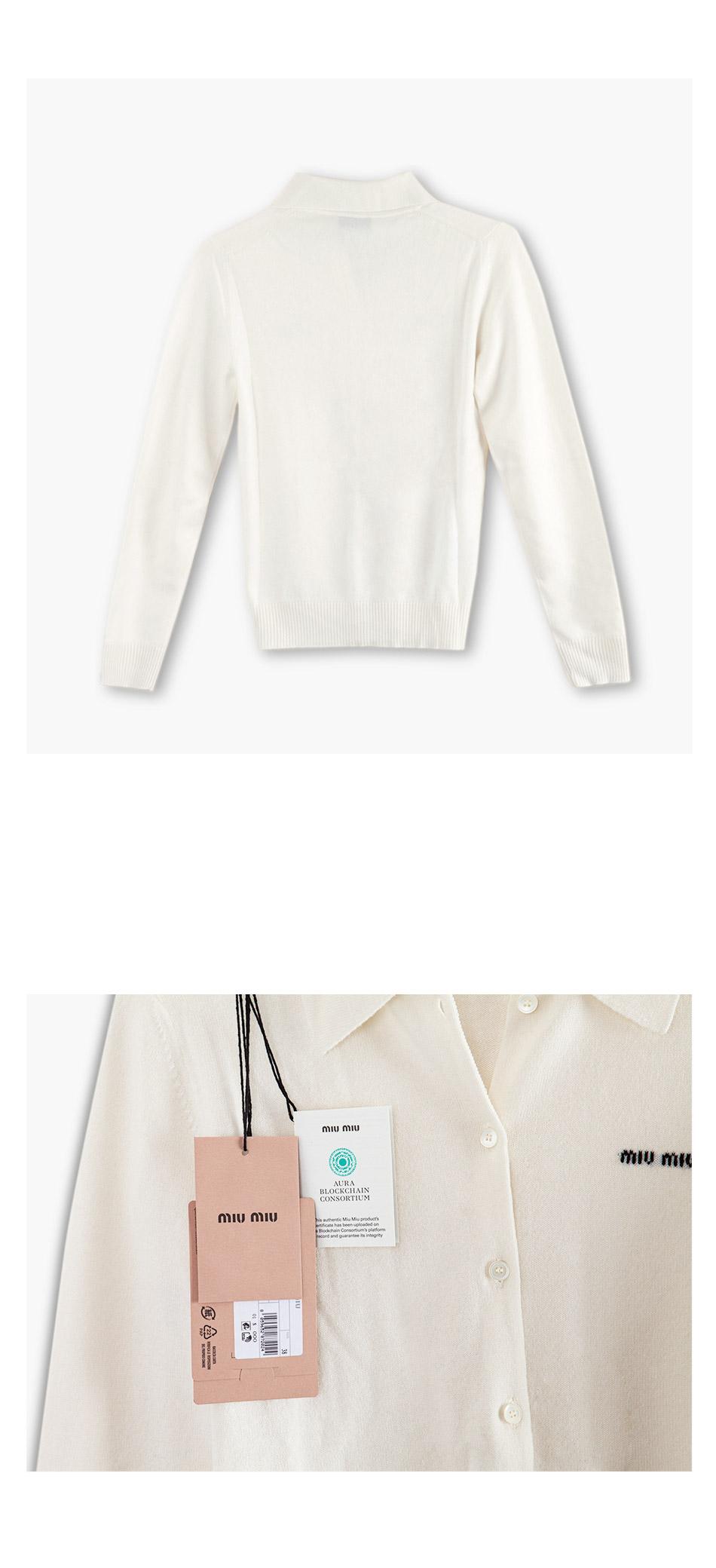 Miu Miu Cashmere Knit Cardigan