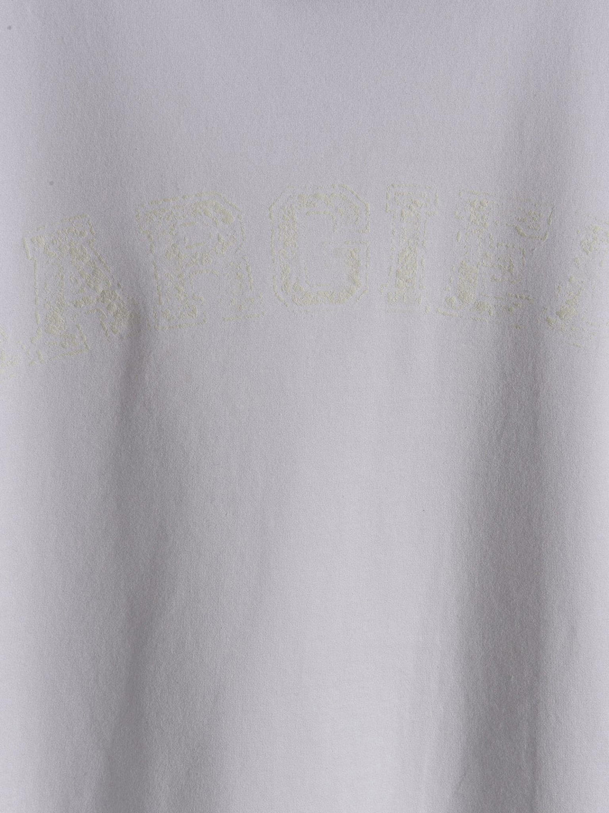 Maison Margiela White Cotton Short Sleeve T-Shirt