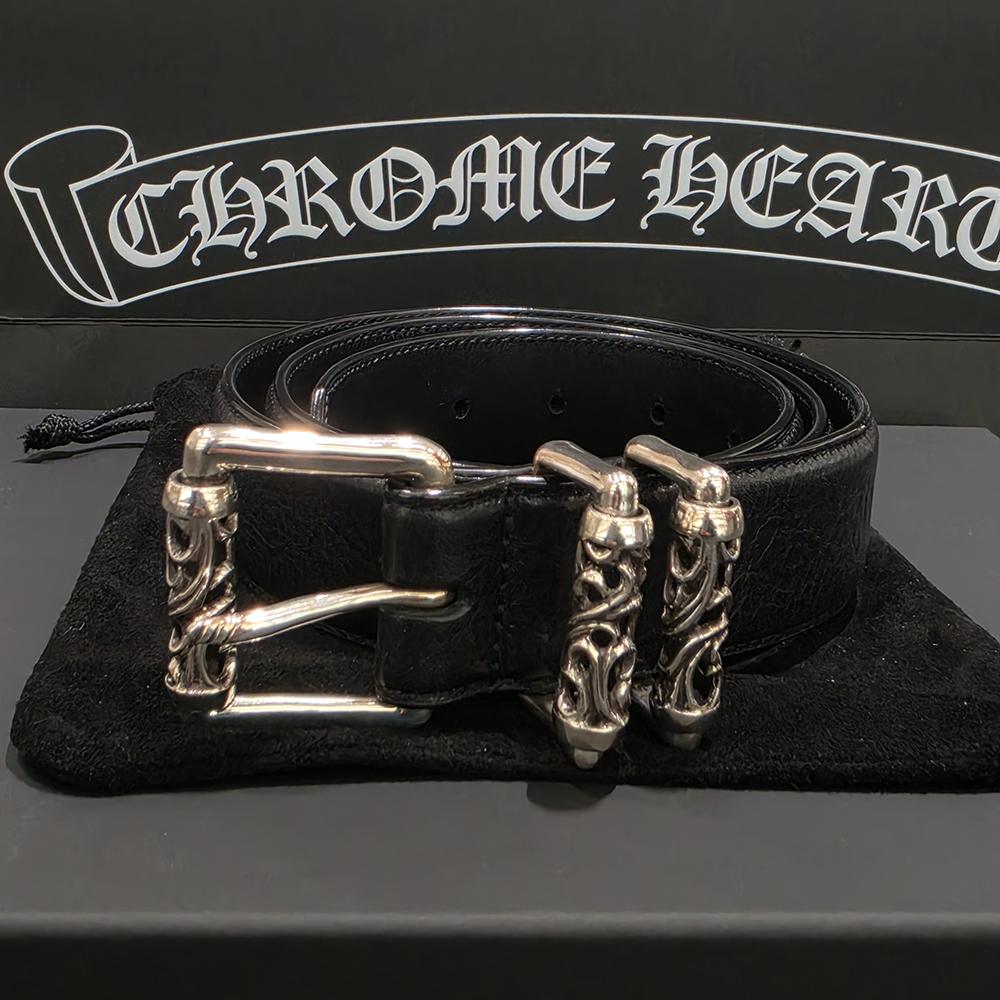 Chrome Hearts Leather Roller Belt Men’s