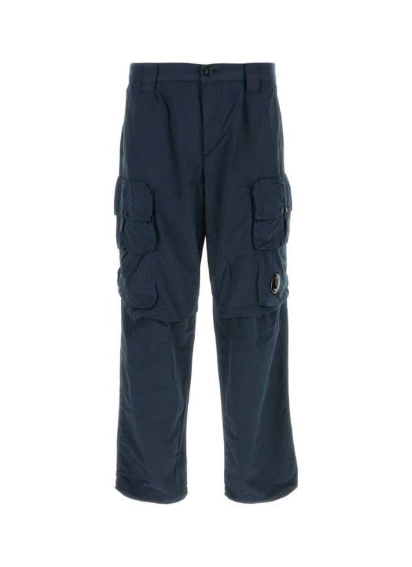 CP Company Nylon Cargo Pants Flatt Classic Mens Pants Navy