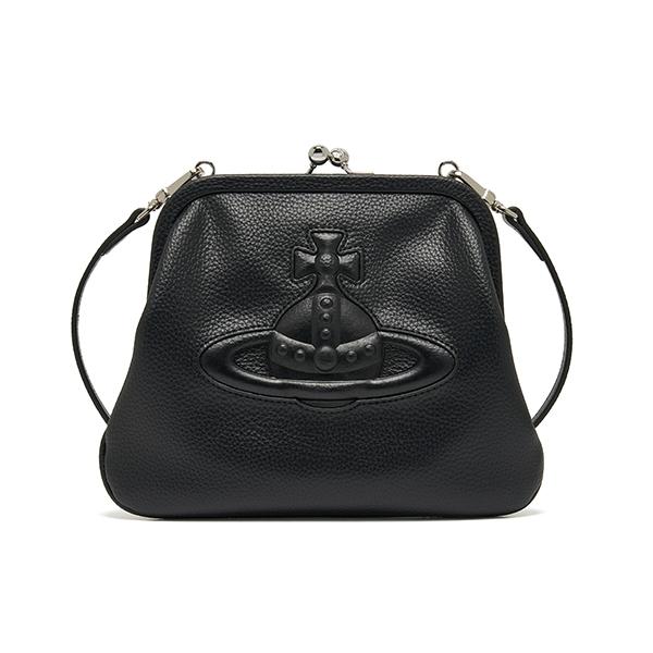 Vivienne Westwood Black Leather Women’s Crossbody Bag
