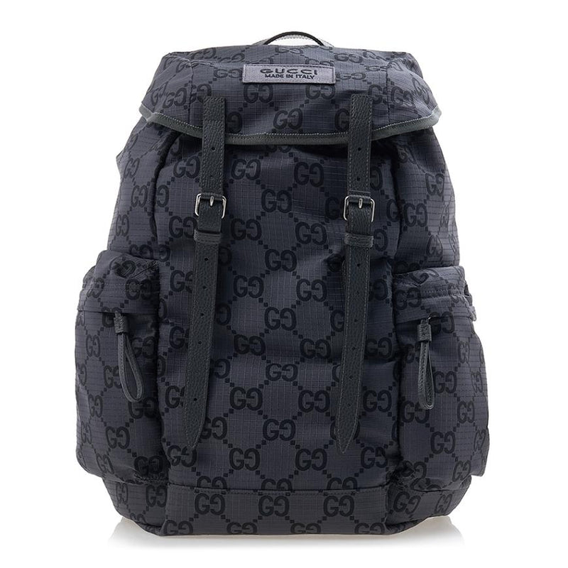 GUCCI Men's Large GG Polyester Backpack