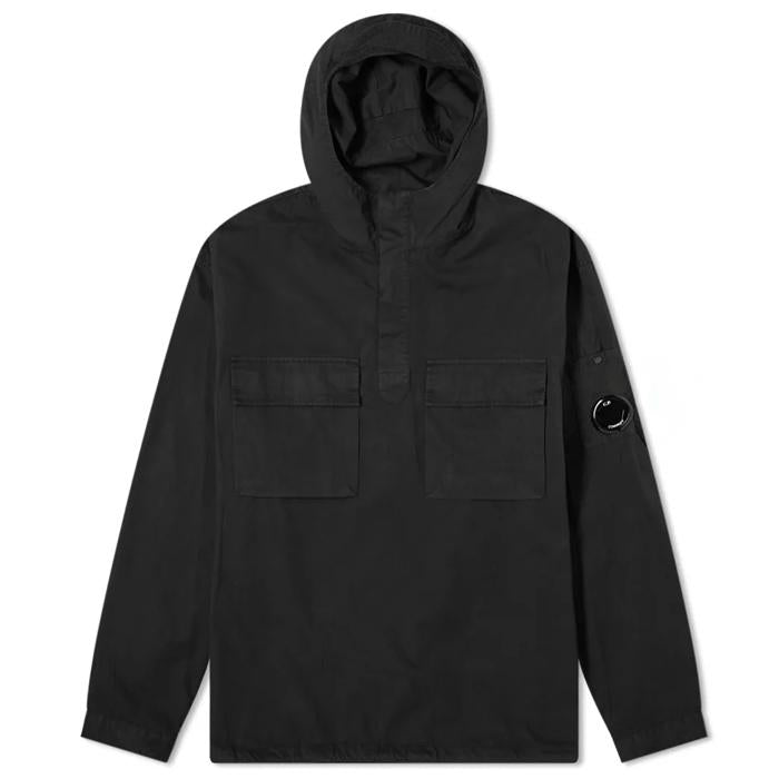 CP Company Black Anorak Long Sleeve Shirt