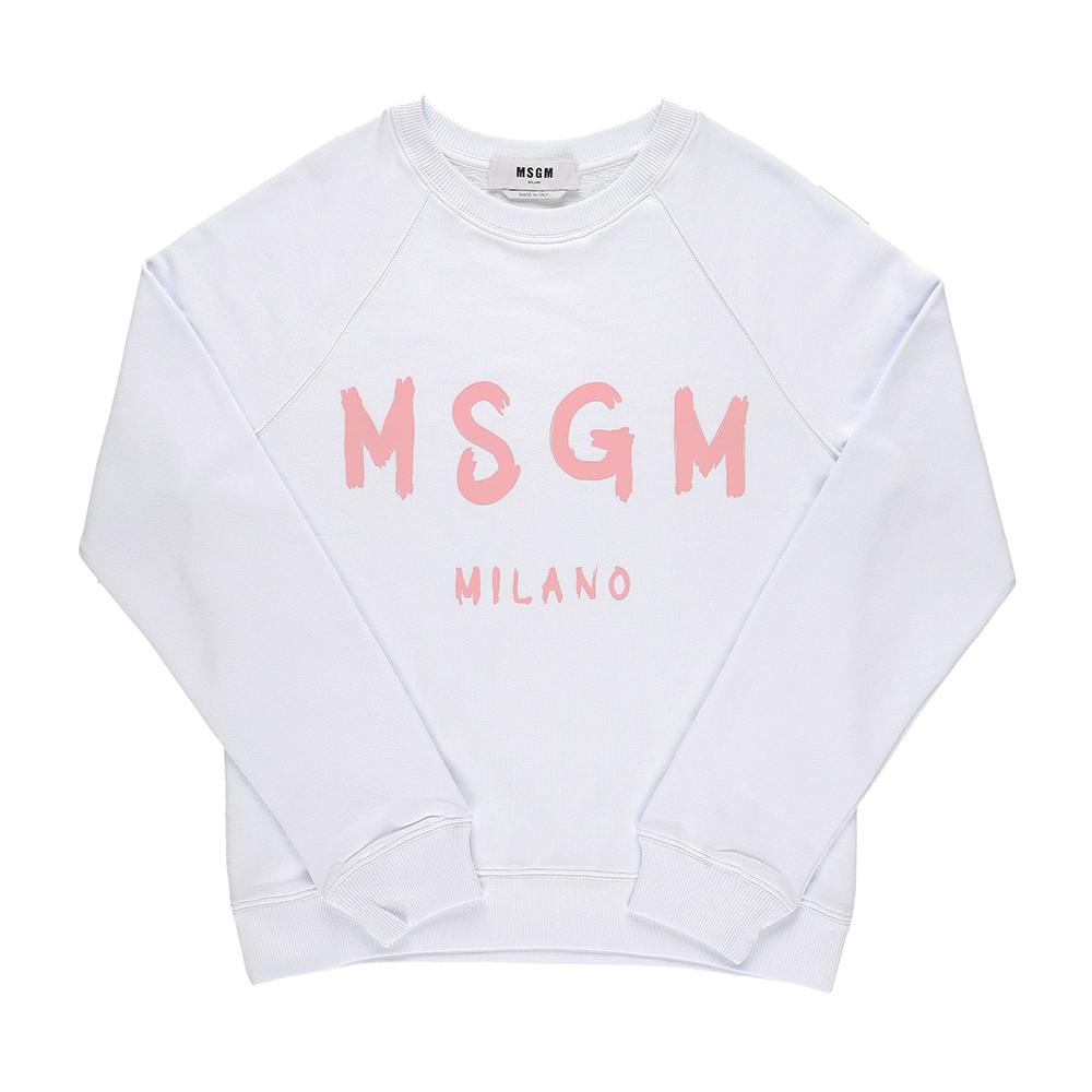 MSGM Brushed Logo Women’s Sweatshirt 3741MDM513 247799 01A
