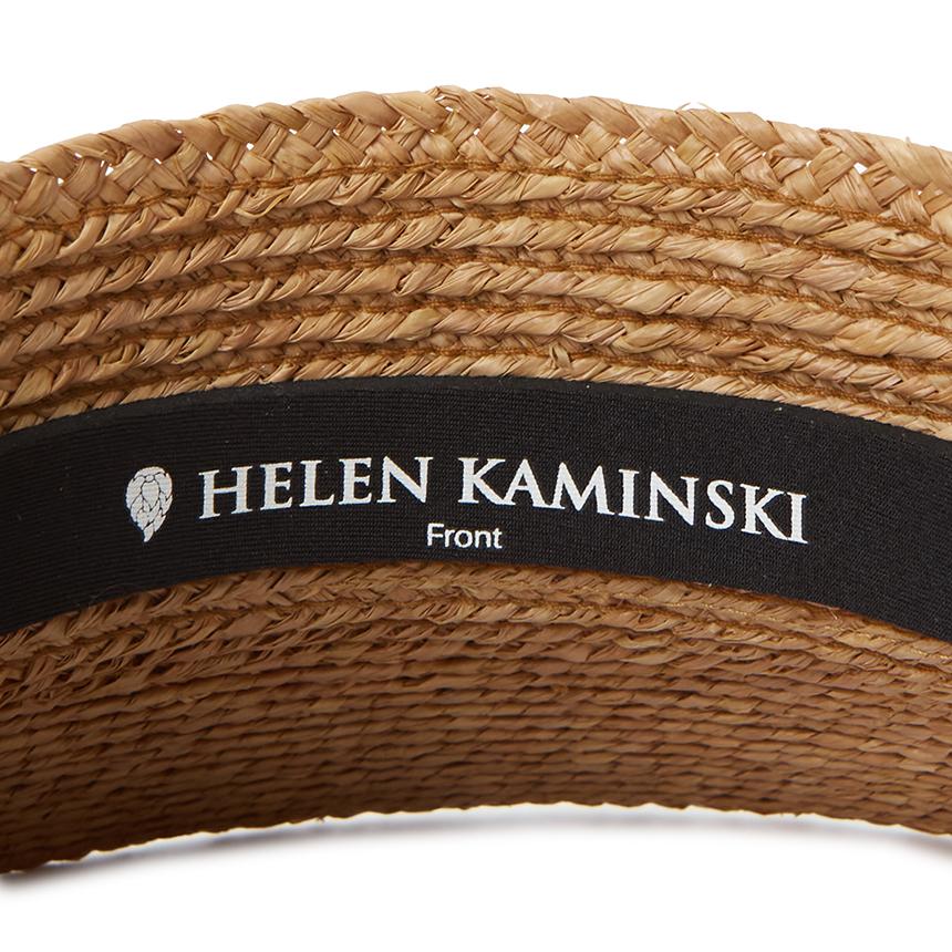HELEN KAMINSKI Sabina Women’s Visor Cap Nougat Cream