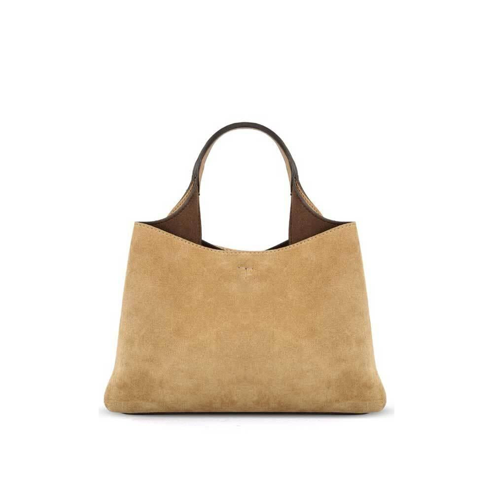 Vivienne Westwood Beige Leather Timeless Micro Tote Bag