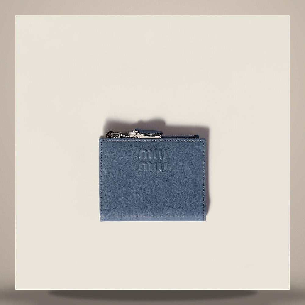 Miu Miu Small Leather Card Holder Wallet 5ML050 AEFX F0KVH