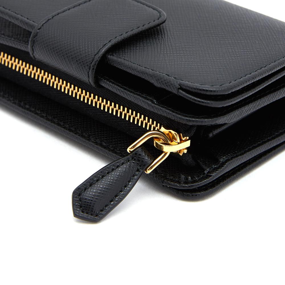 PRADA Saffiano Leather Women’s Bifold Wallet 1ML018 QHH F0002