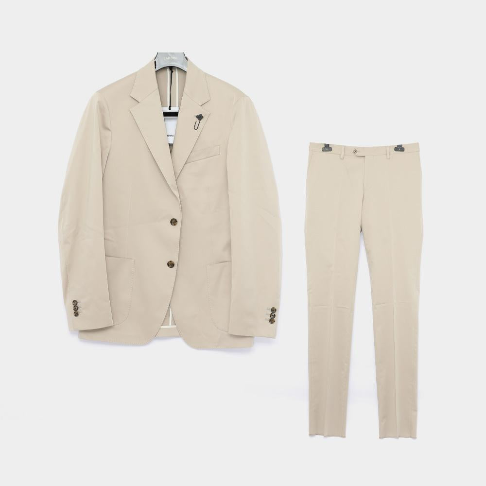LARDINI Boutonniere Classic Tailored Men's Suit Set PA6300E CN64402 200