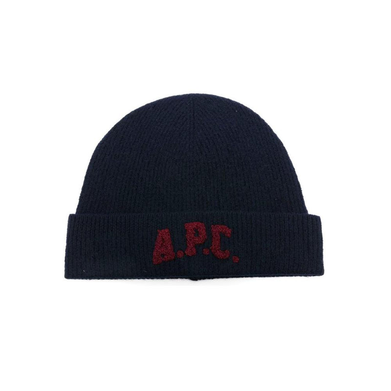 A.P.C. Dark Navy Axel Beanie M25111 IAK