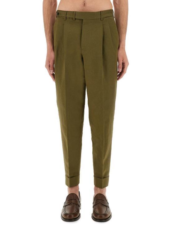 PT TORINO Straight Classic Pants Military Green COZSCLZB0 CL1BP650445