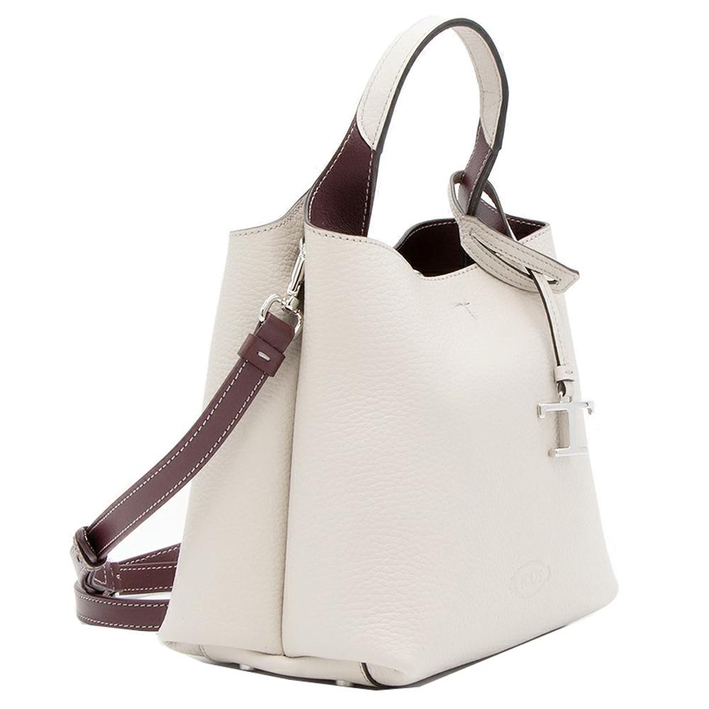 Tods Timeless Logo Bucket Crossbody Bag XBWAPAA9100 QNK 9P09