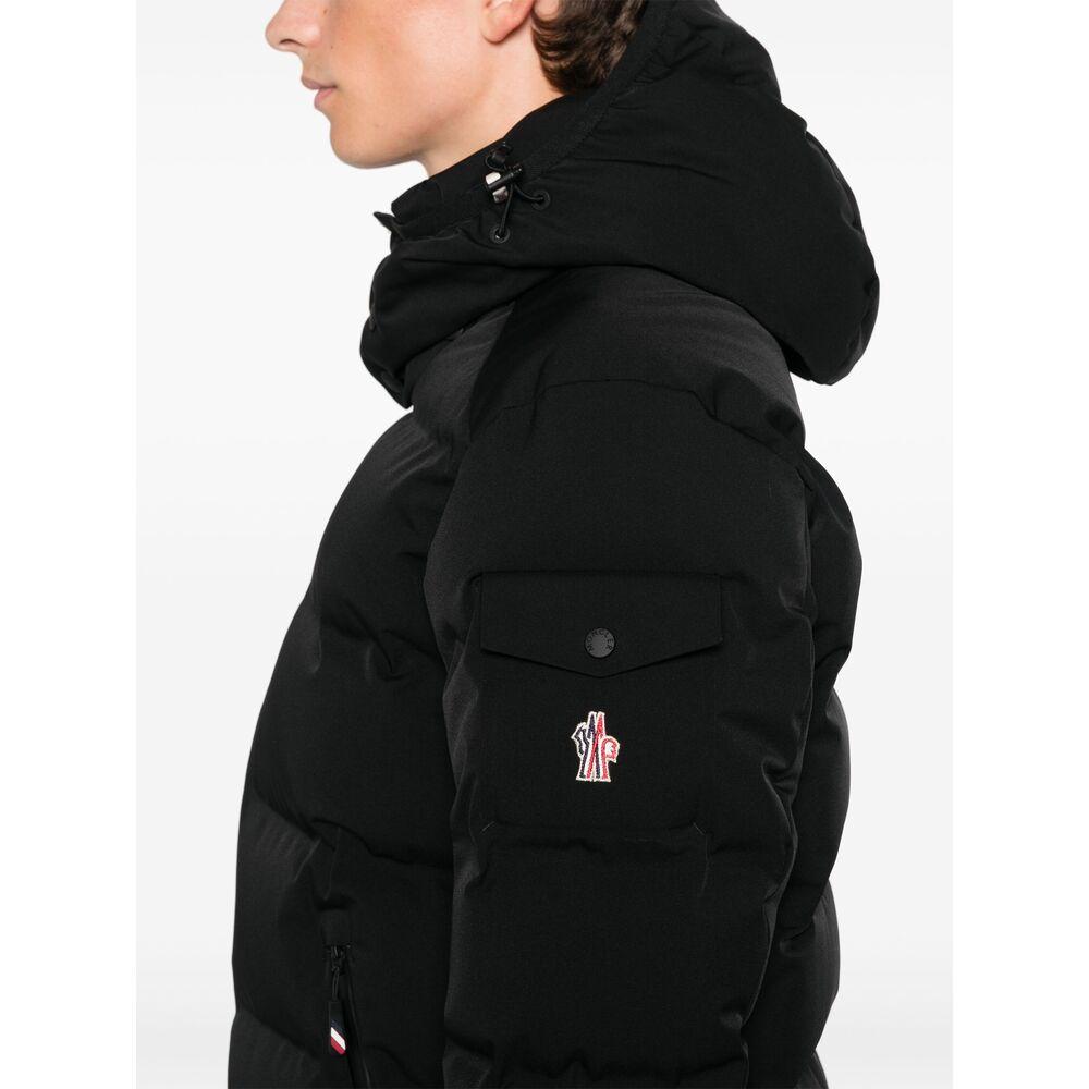 Moncler Black Down Puffer Jacket for Men
