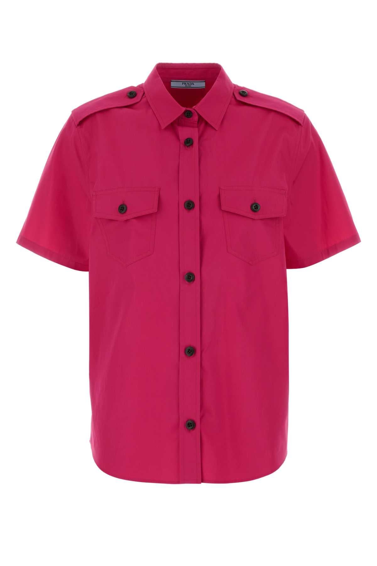 PRADA Black Short Sleeve Shirt