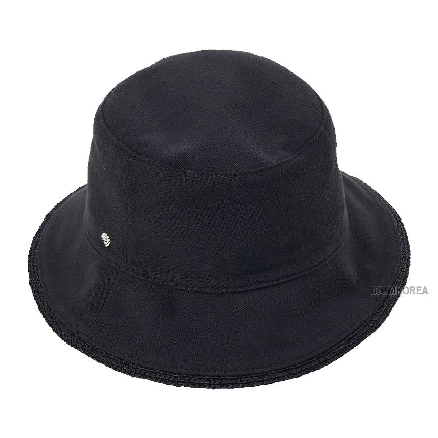 HELEN KAMINSKI Women’s Nazar Metal Logo Cap HAT51979 BLACK