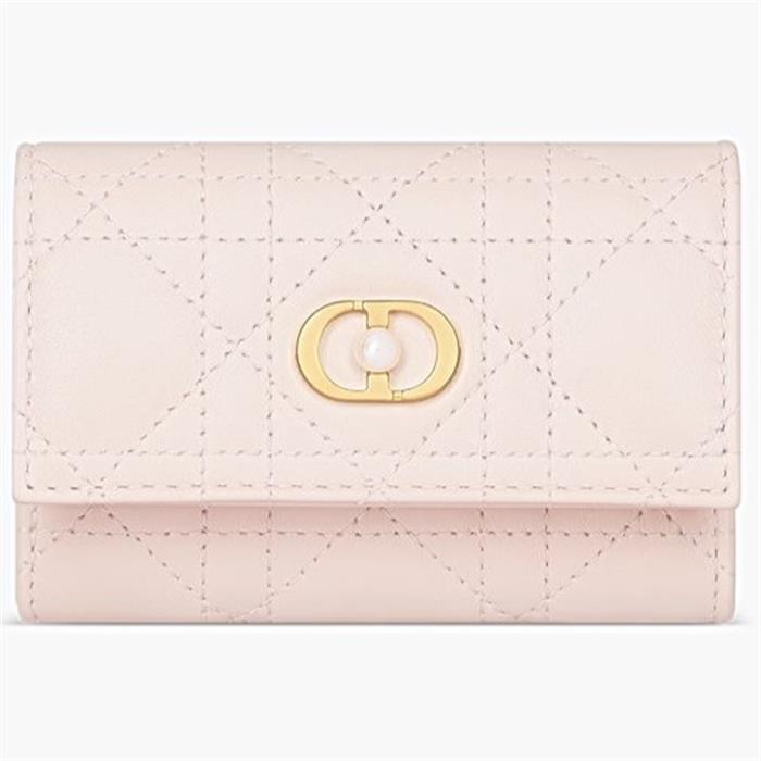 DIOR Jolie Glycine Leather Compact Wallet S3102UNJB M413