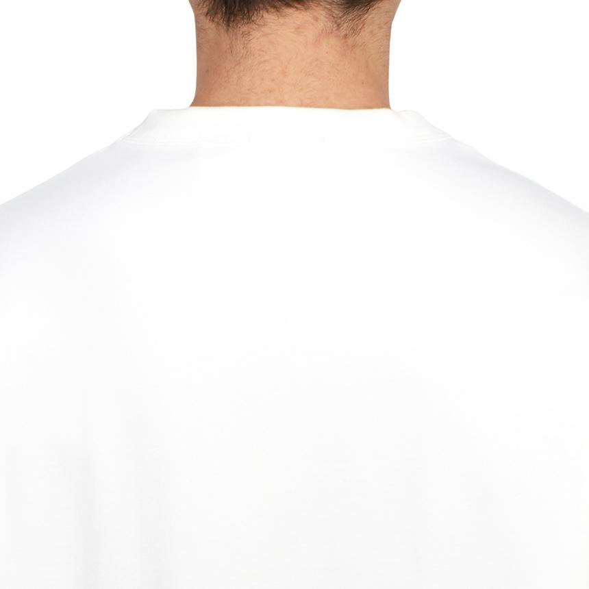 CP Company Men’s Cotton Crewneck Sweatshirt White