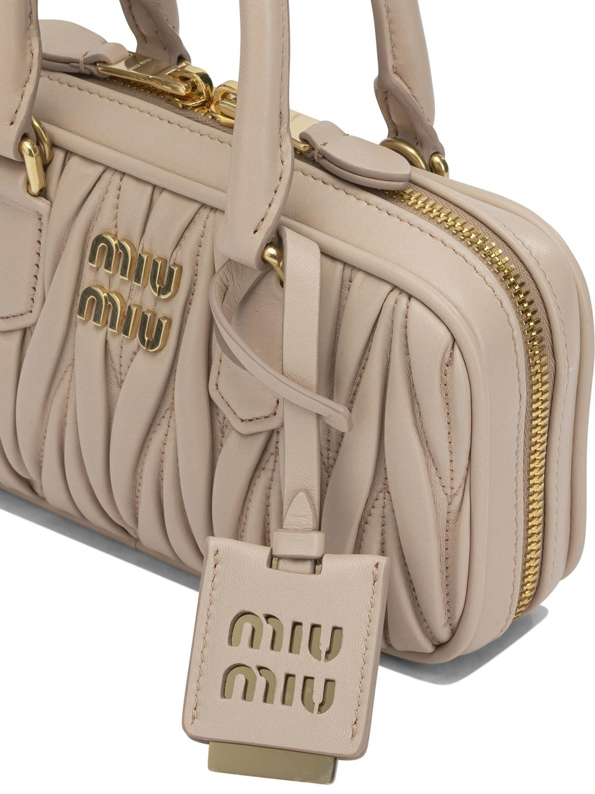 Miu Miu Leather Mini Shoulder Bag Pink