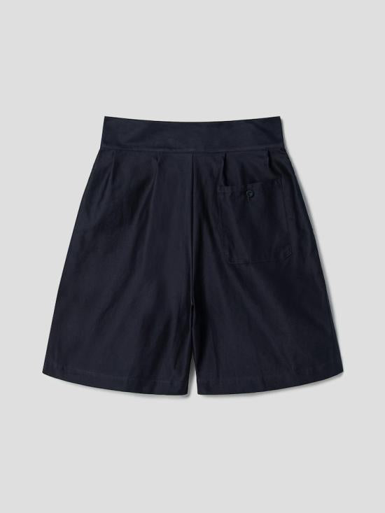 KAPTAIN SUNSHINE Navy Short Pants KS24 SPT21 NAVY DOM
