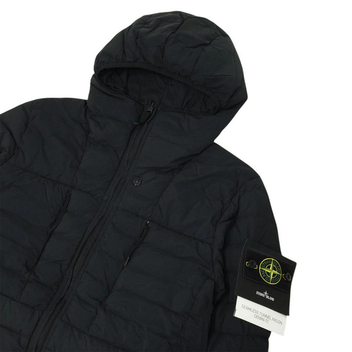 STONE ISLAND Seamless Lightweight Down Jacket Black Men’s