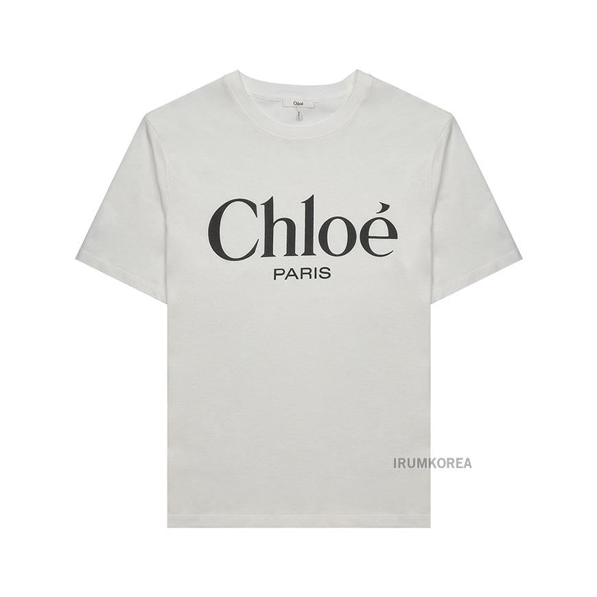 Chloe Oversized Logo T-Shirt for Women CH25SJH20191 101