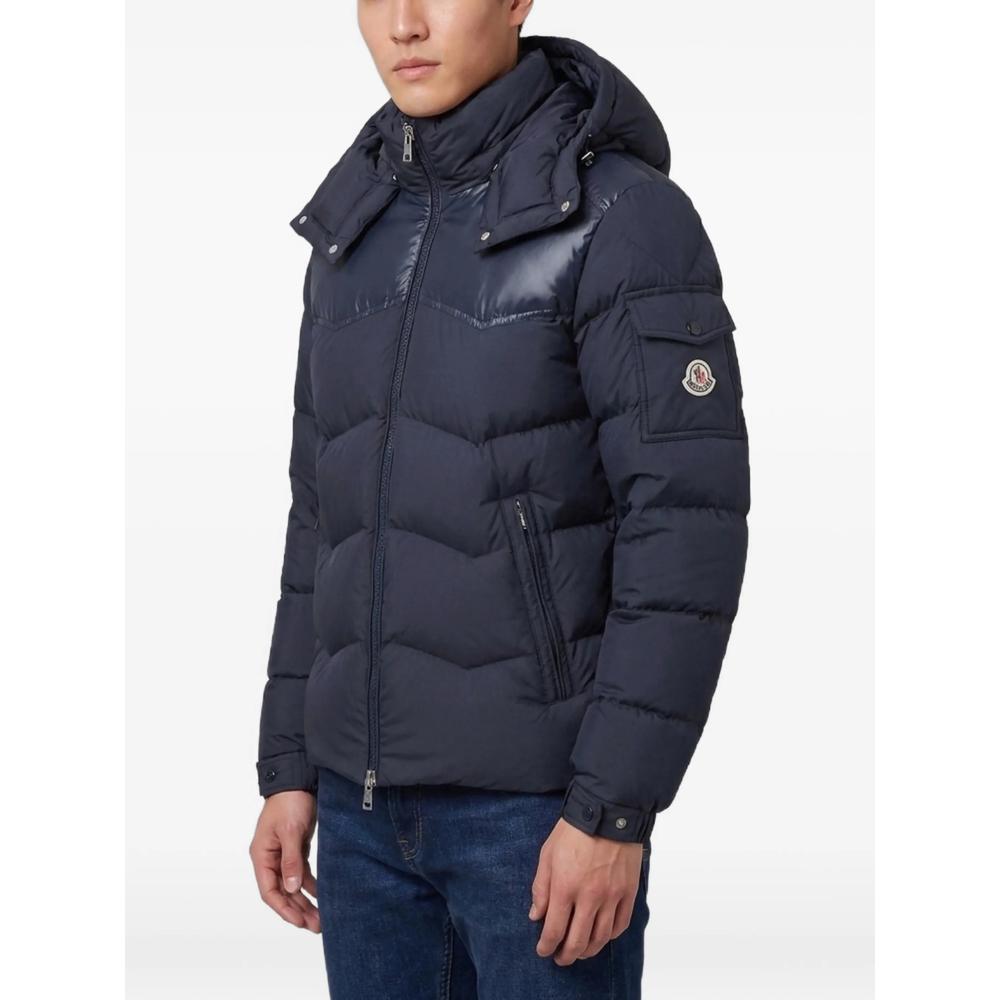Moncler Navy Down Puffer Jacket for Men
