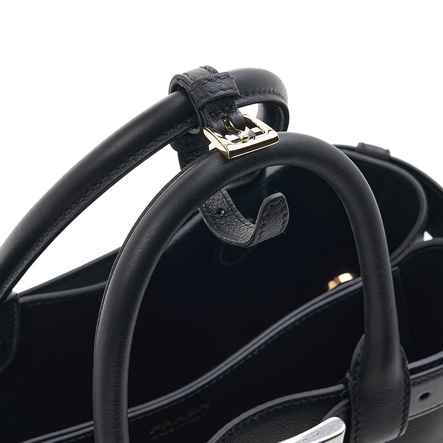 PRADA FW24 Women’s Buckle Medium Shoulder Bag 1BA434 2CY9 F0002 OBO